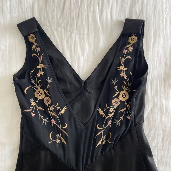 Vintage A-B• S° Evening by Allen Schwartz Dress (sz 6) - Picture 4 of 7